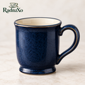 RadnzXo™ Deep Navy Glazed Ceramic Mug